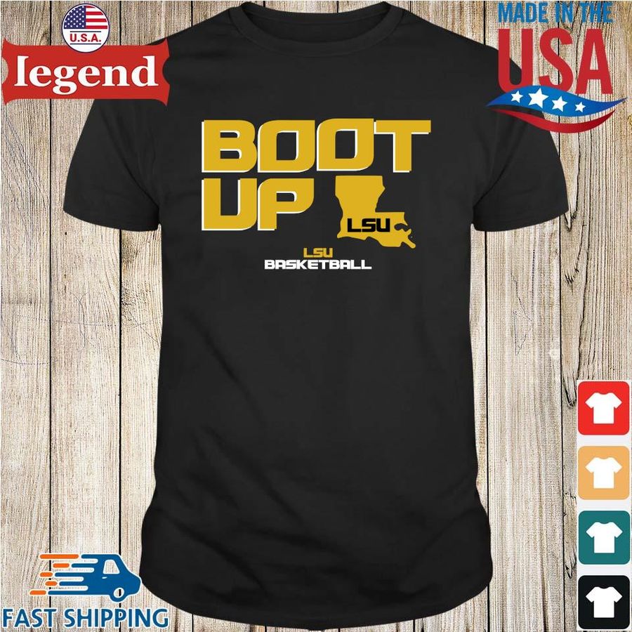 Official LSU Basketball Boot up Shirt