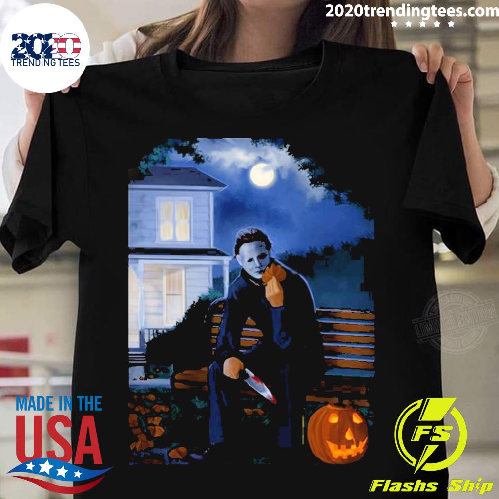 Official michael Myers The Shape T-shirt