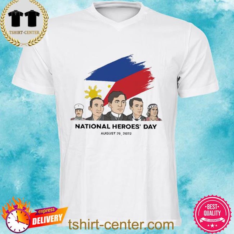 Official National Heroes Day August 29 2022 Shirt