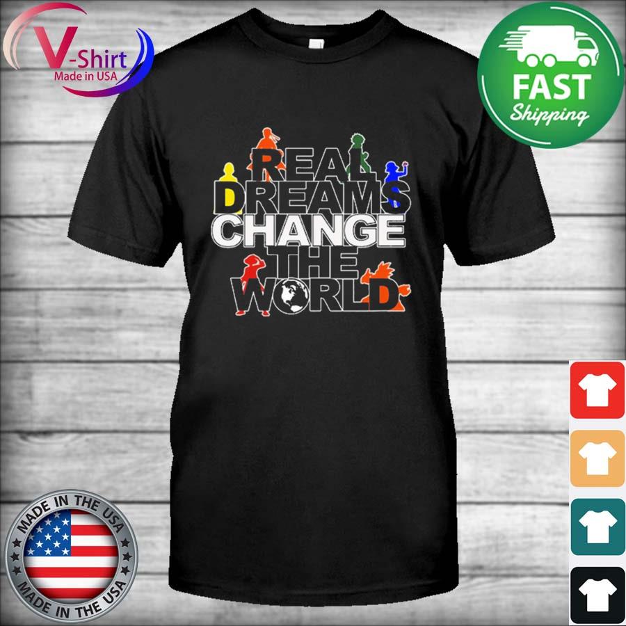 Official Real Dreams Change The World Anime 2022 Shirt
