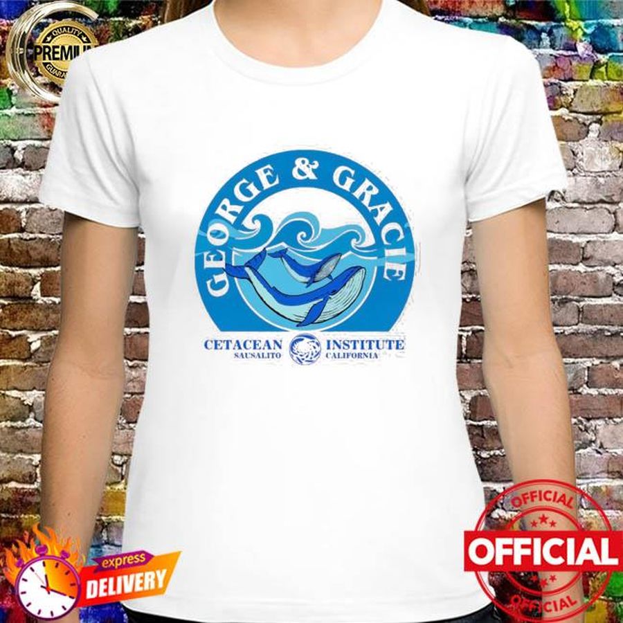 Official TarmoKat George and Gracie Cetacean Sausalito Institute California Shirt