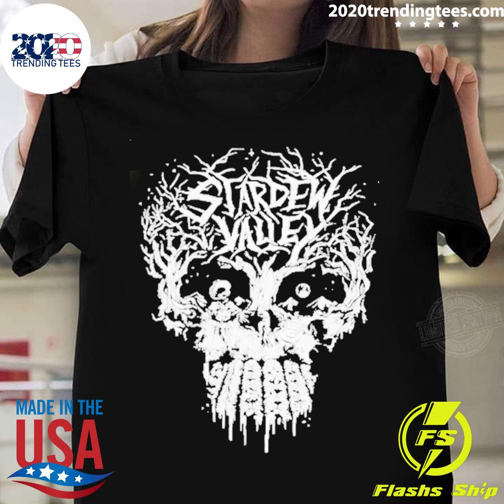 Official the YeTee Store Skull Dew Valley T-shirt