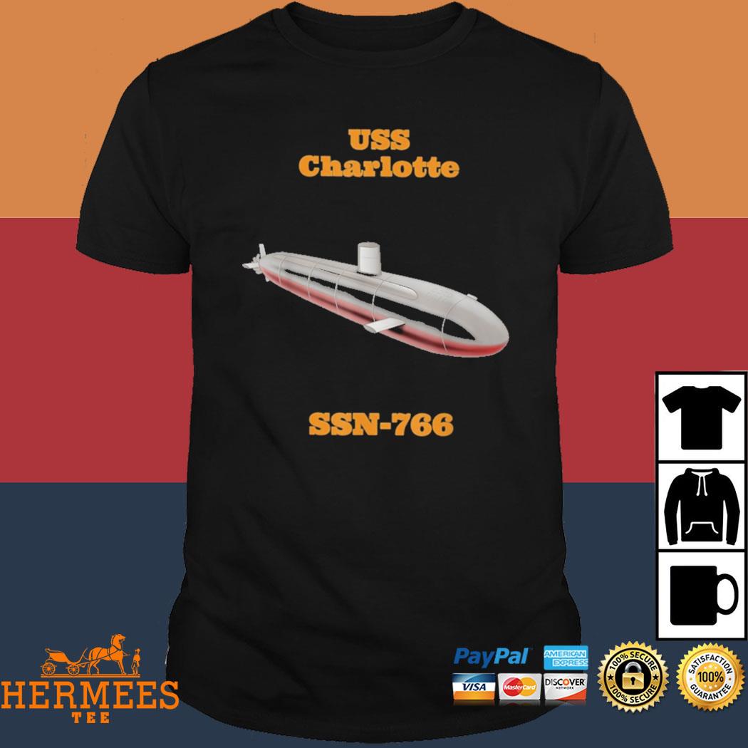Official Uss Charlotte Ssn 766 Navy Sailor Veteran Shirt