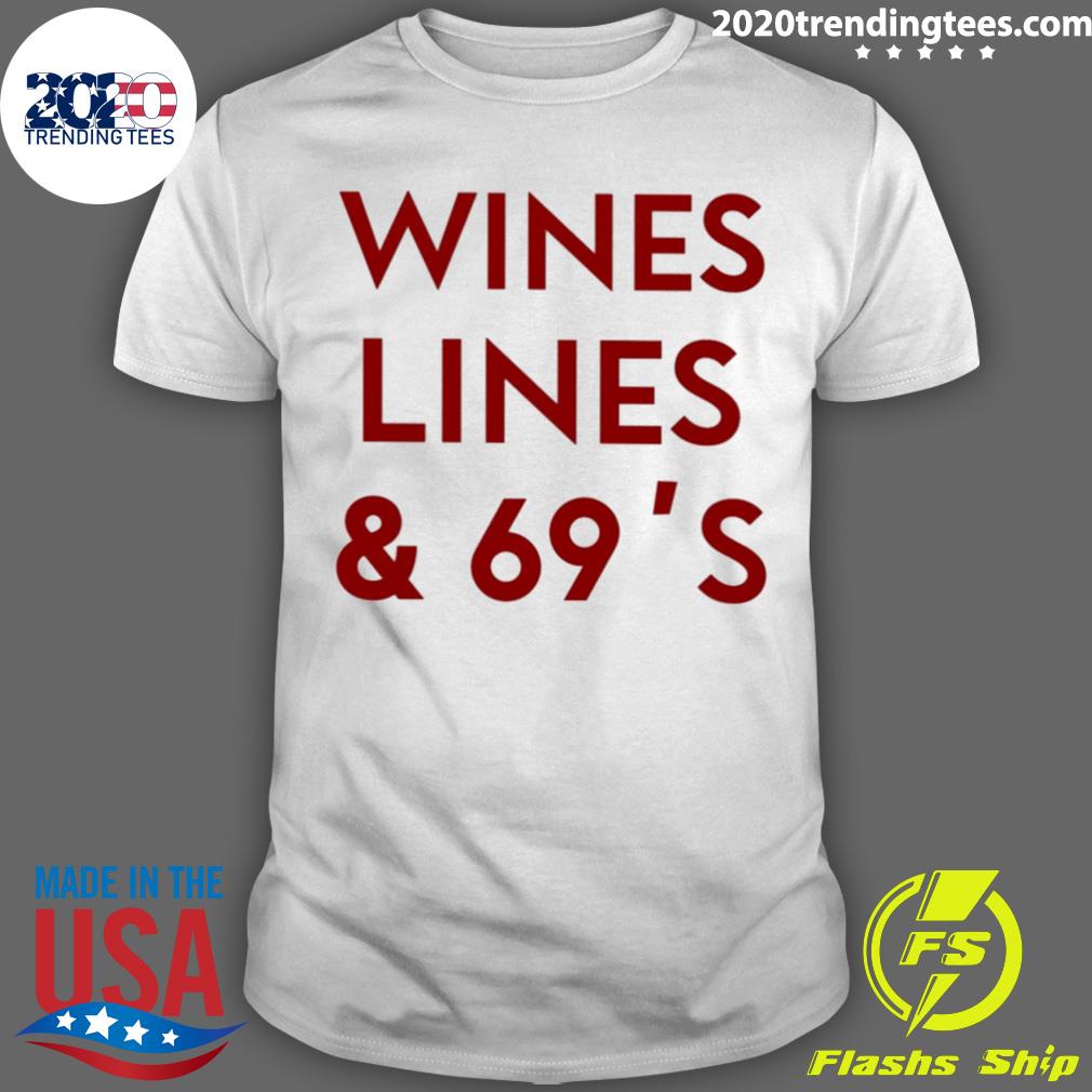 Official wines Lines and 69's T-shirt