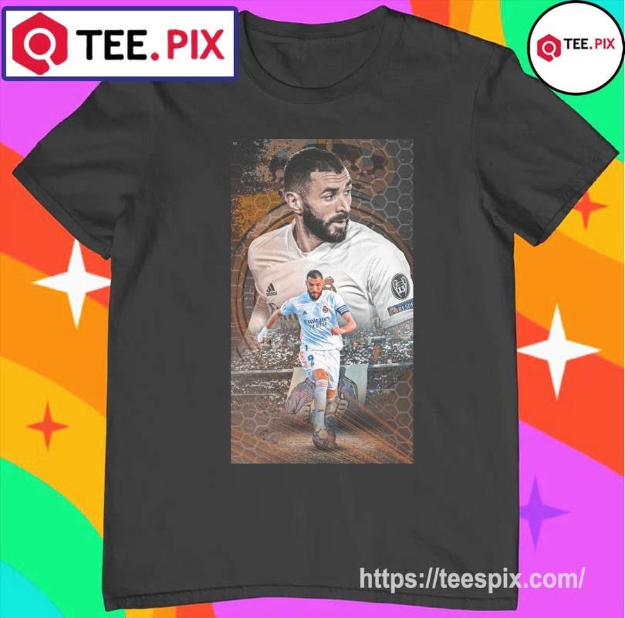 Oficial Karim Benzema Ballon D'or 2022 Shirt