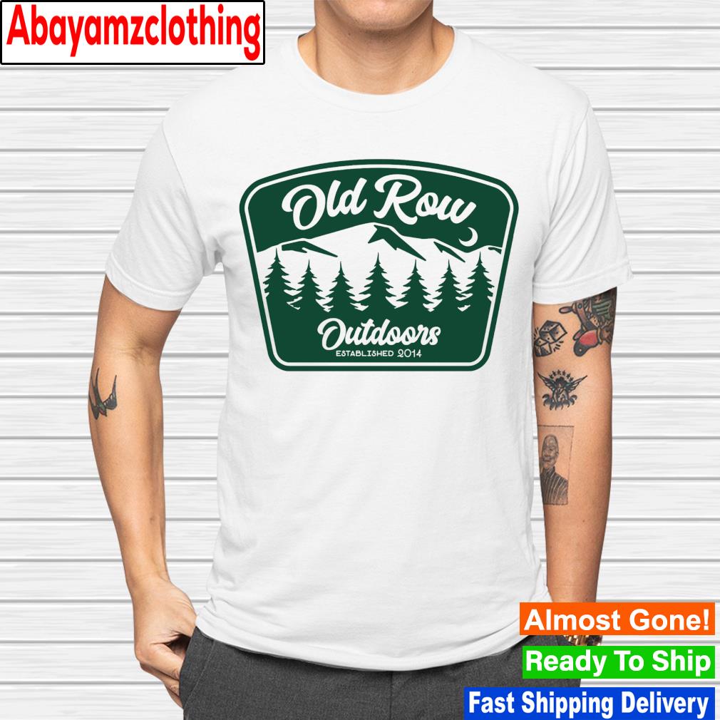 Old Row Outdoors Park established 2014 shirt