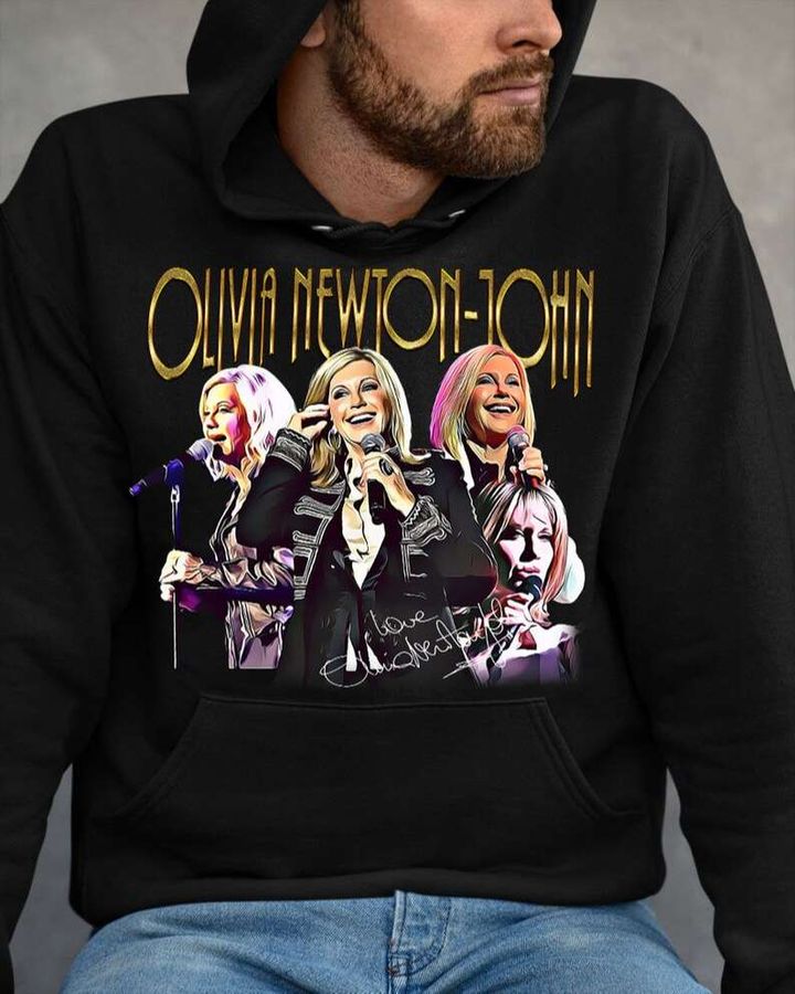 Olivia Newton-John Singer T-Shirt For Men And Women