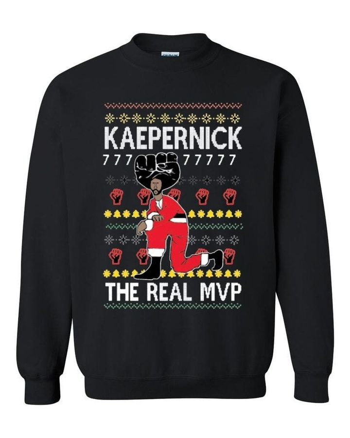 On Sale Today Kaepernick The Real MVP Xmas Sweater