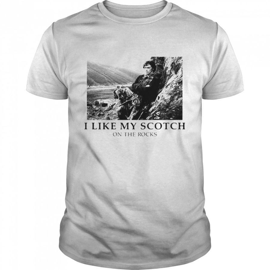 Outlander I Like My Scotch On The Rocks T Shirt