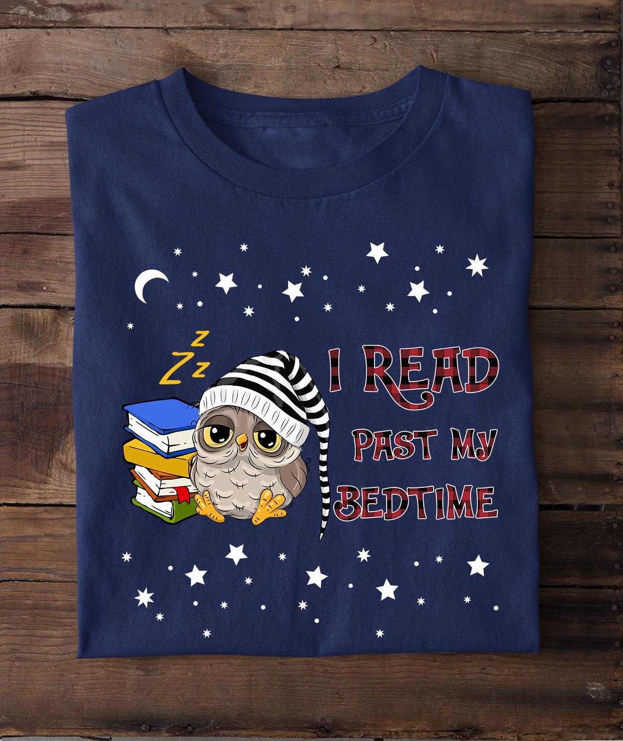 Owl I Read Past My Bedtime Shirt