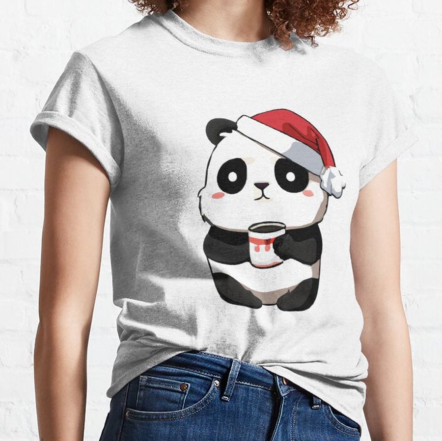 Panda Coffee Coffee Christmas XMAS XMAS Classic T-Shirt