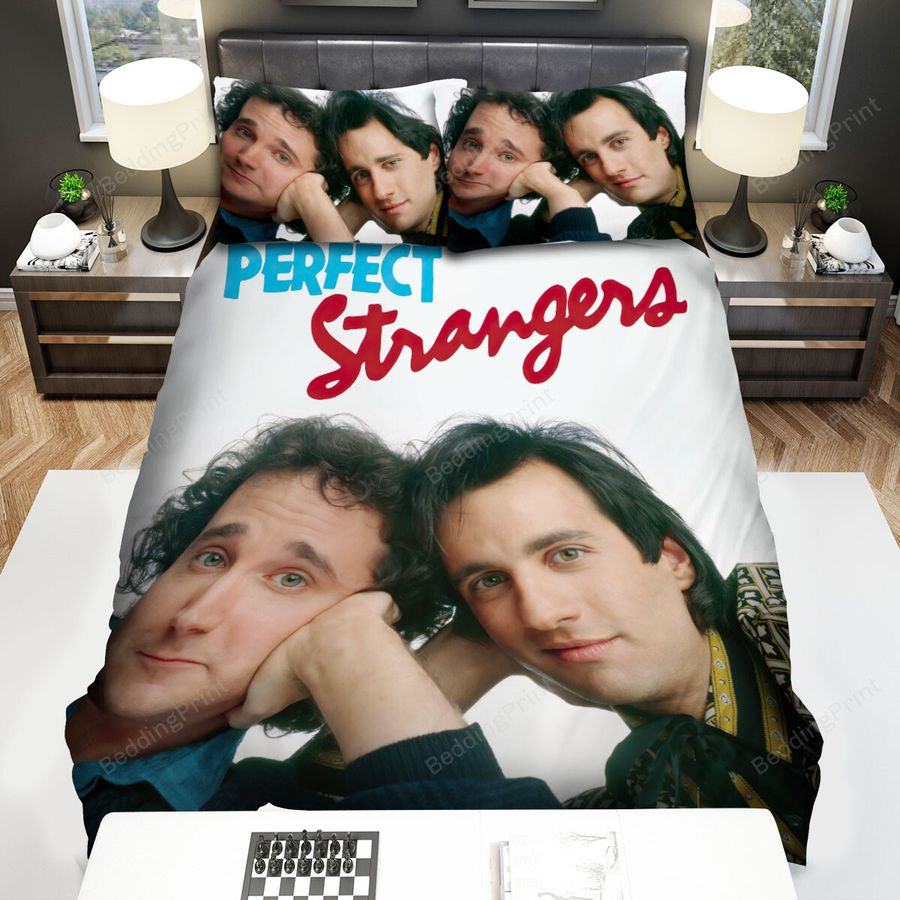 Perfect Strangers (1986–1993) Movie Poster Theme 2 Bed Sheets Spread Comforter Duvet Cover Bedding Sets