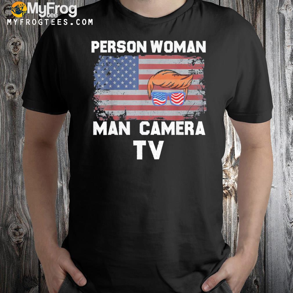 Person woman man camera prison American vintage shirt