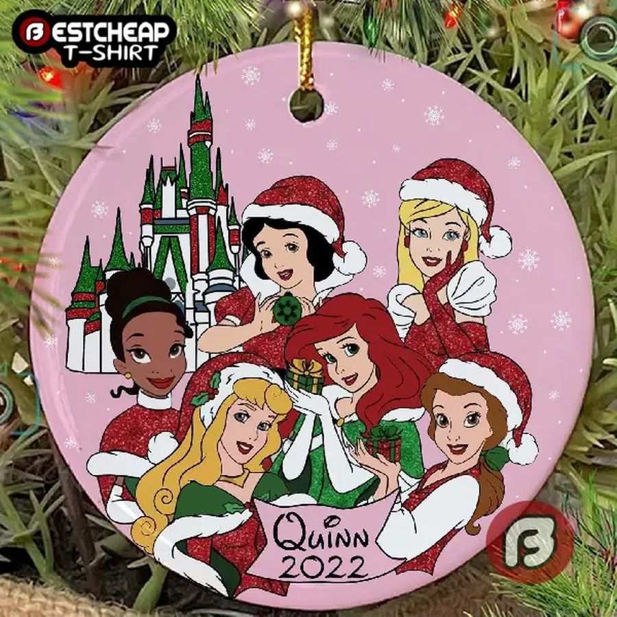 Personalized Disney Christmas Tree Disney Princess Ornaments