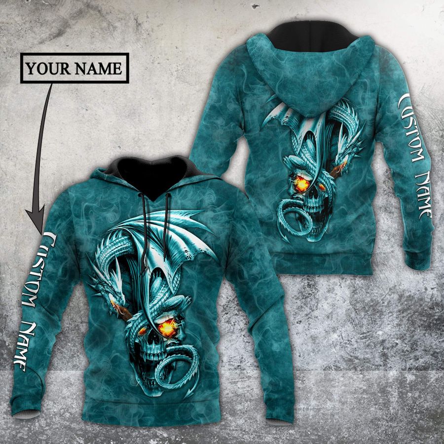 Personalized Dragon 3d hoodie shirt for men and women