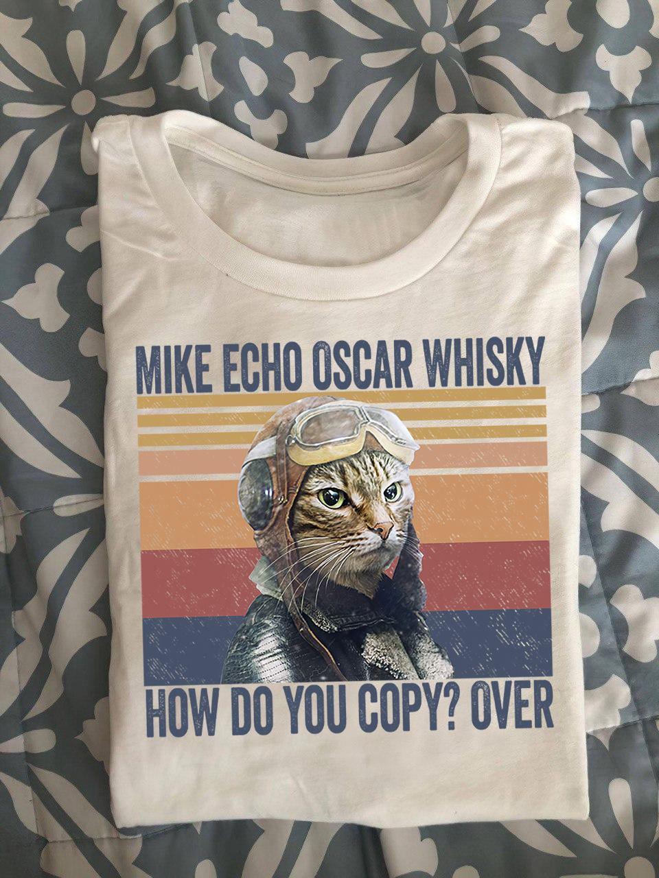 Pilot Mike Echo Oscar Whisky Shirt