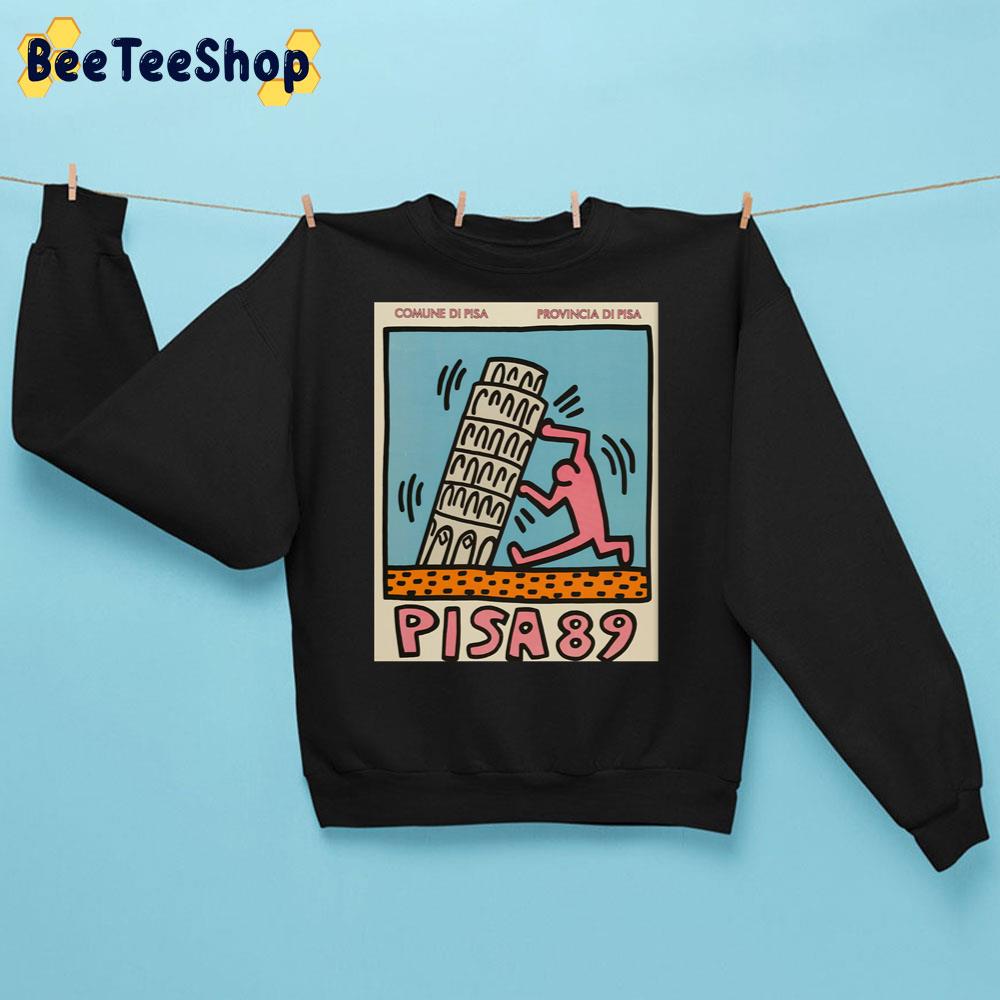 Pisa 89 Keith Haring Vintage Art Unisex Sweatshirt
