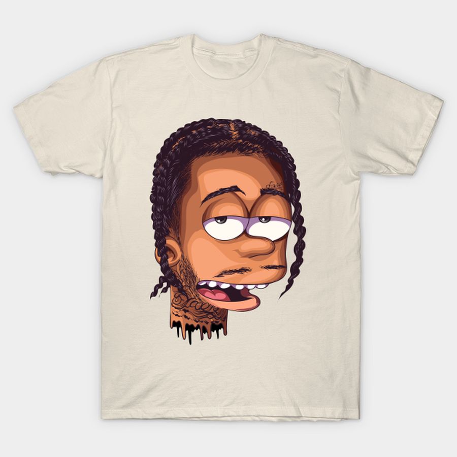 Pop Smoke Simpson art Design T-Shirt Hoodie Stickers T-shirt, Hoodie, SweatShirt, Long Sleeve