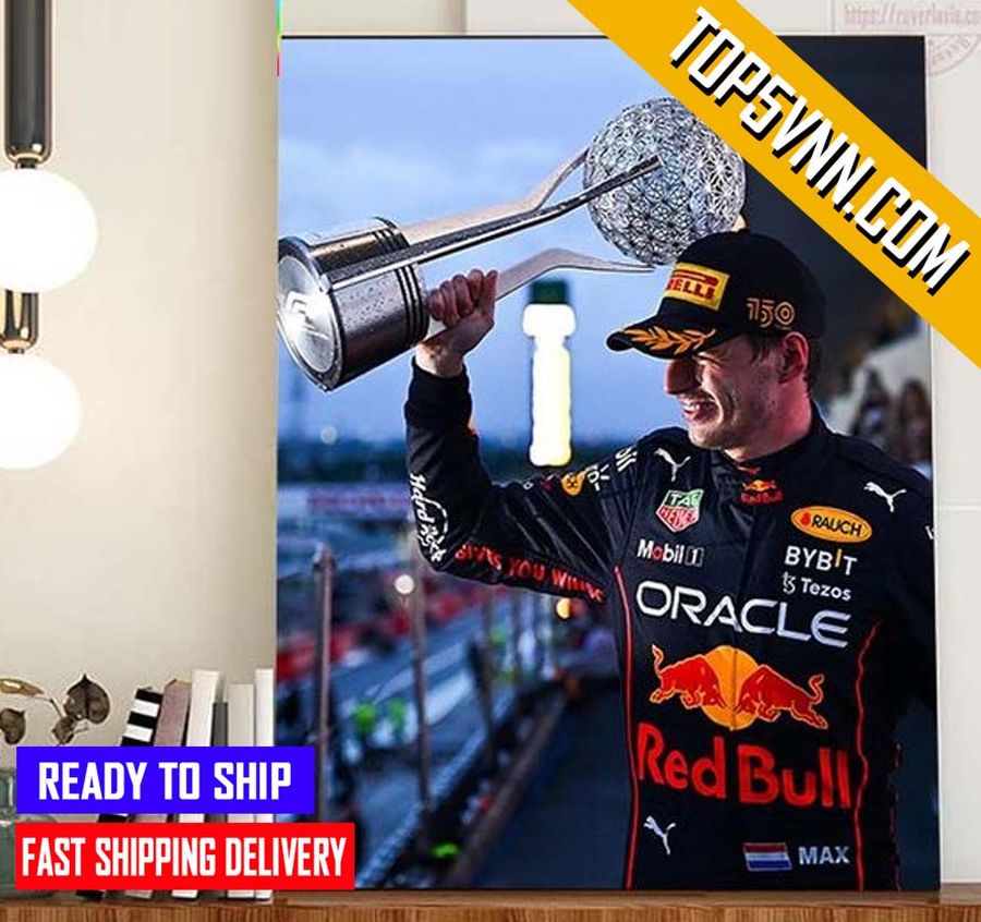 Premium Max Verstappen Is The 2022 FIA Formula 1 World Champion Fans Poster Canvas