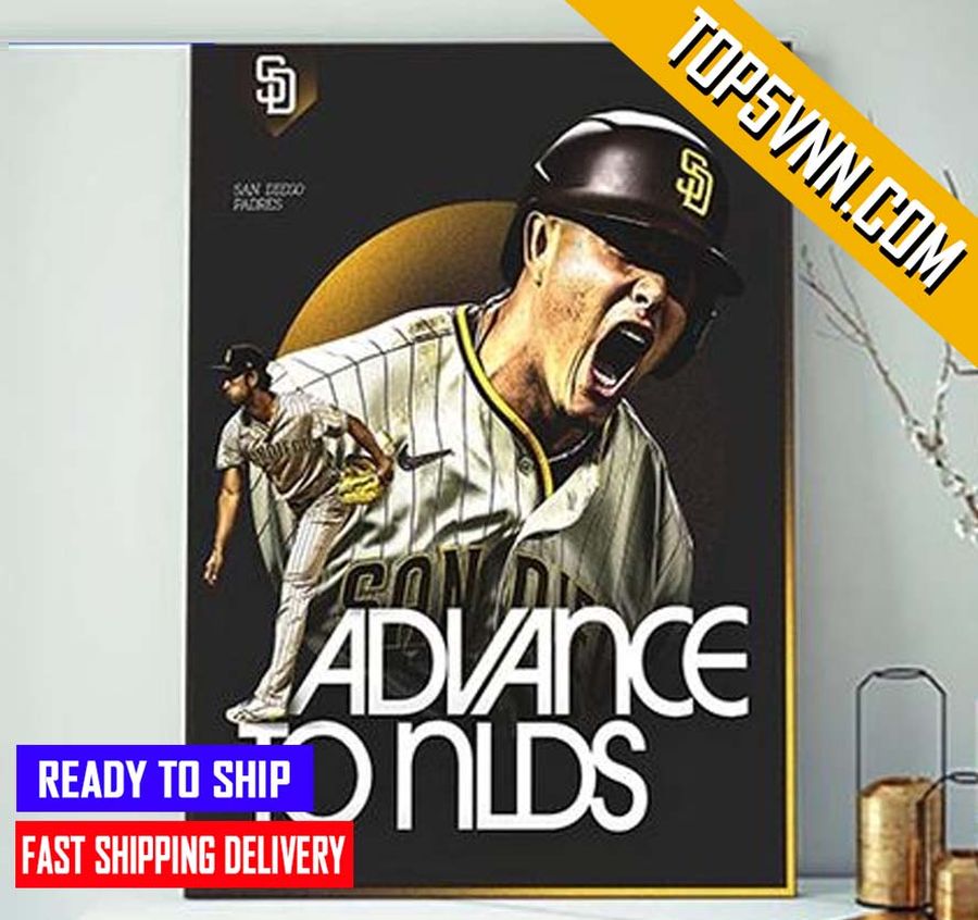 Premium San Diego Padres Advance To MLB NLDS 2022 Gift Poster Canvas