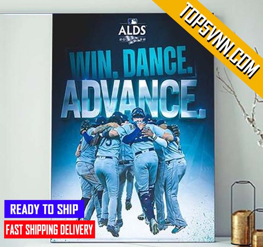 Premium Seattle Mariners Advance 2022 MLB ALDS Bound Gift Poster Canvas