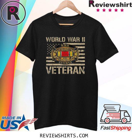 Proud World War 2 Veteran Family Gifts For Veteran Day Shirt