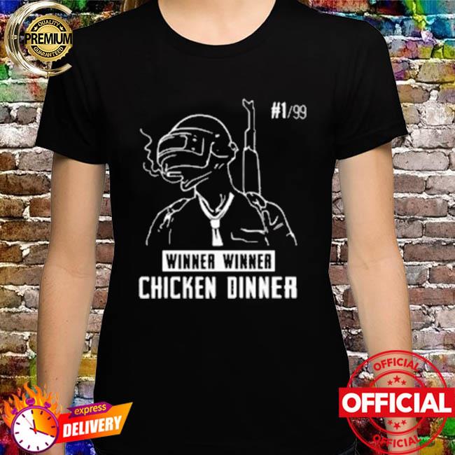 Pubg game winner chicken dinner shirt