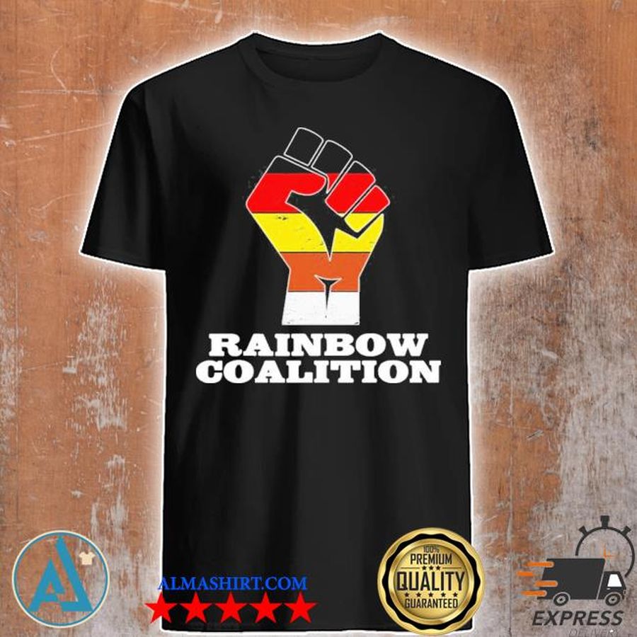 Rainbow coalition chicago politics 2021 shirt