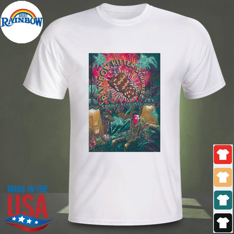 Rainbow kitten surprise spring tour 2022 shirt