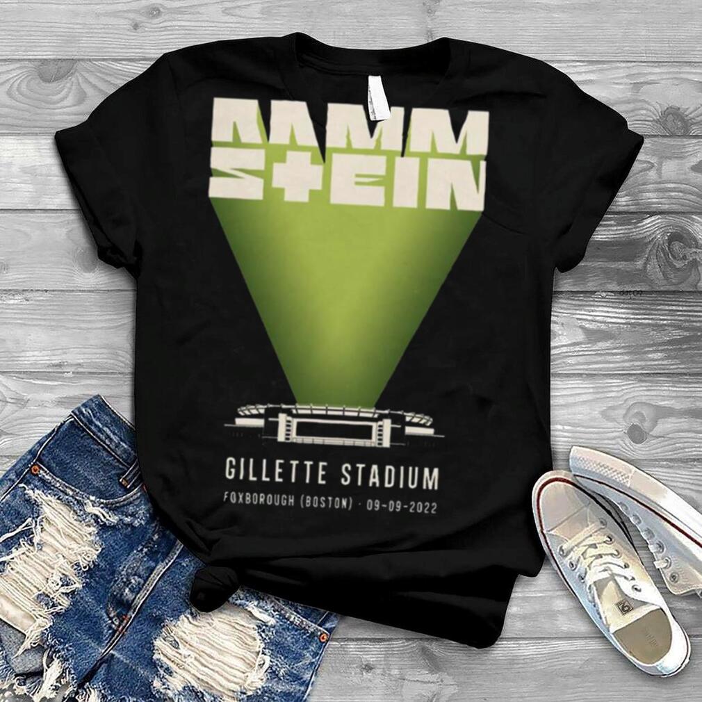 Rammstein Gillette Stadium Foxborough Boston 2022 Tour Shirt