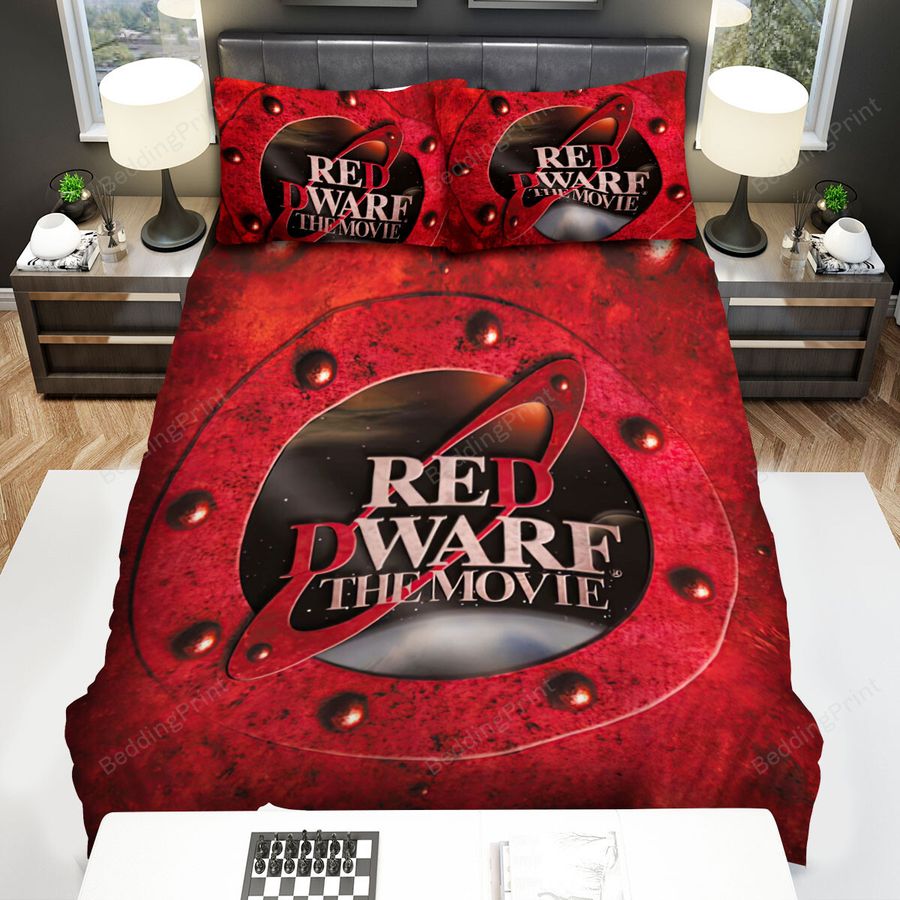 Red Dwarf  Red Background  Bed Sheets Spread Comforter Duvet Cover Bedding Sets