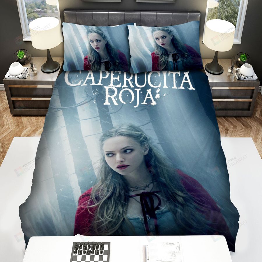 Red Riding Hood Poster 5 Bed Sheets Spread Comforter Duvet Cover Bedding Sets