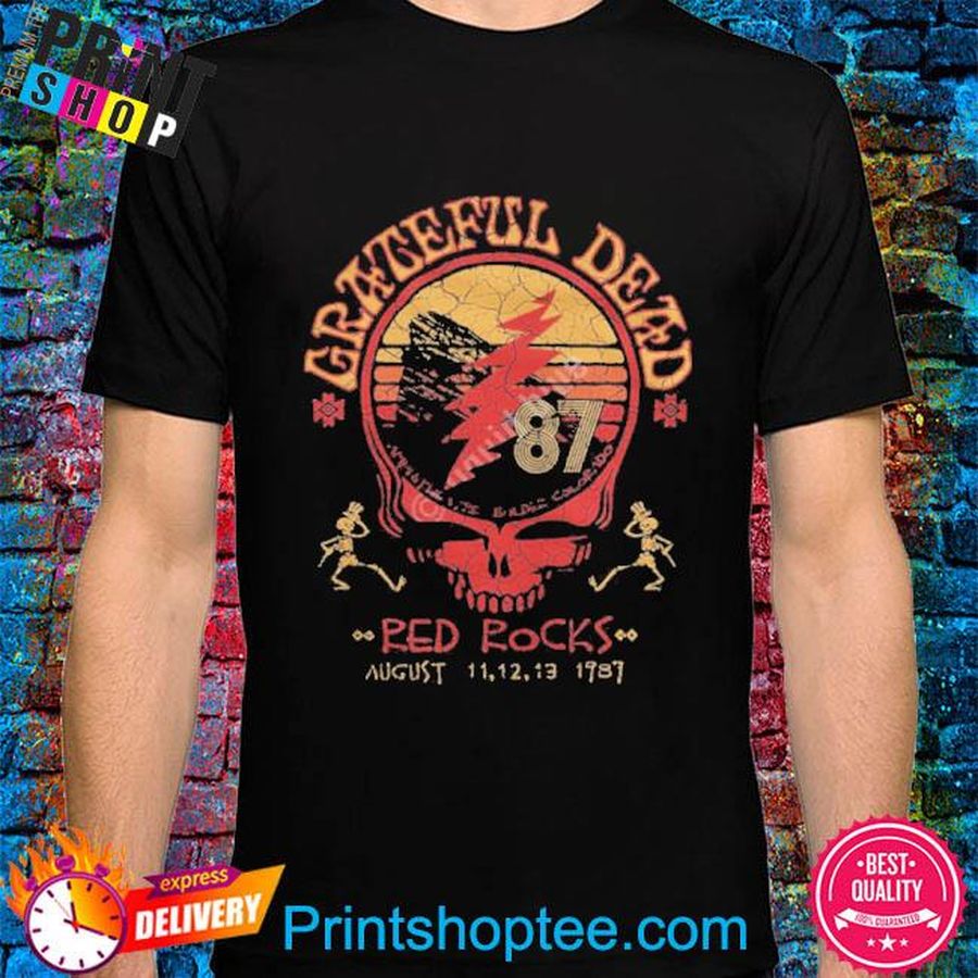 Red Rocks 87 Grateful Dead Halloween 2022 T-Shirt