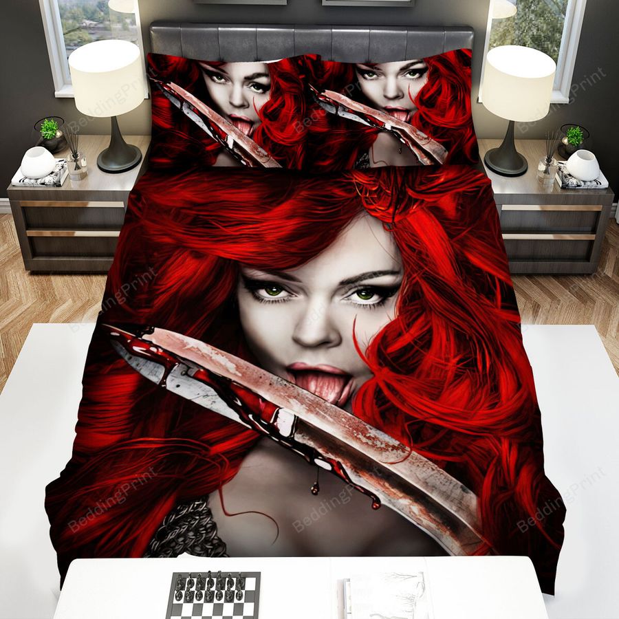 Red Sonja Movie Poster 1 Bed Sheets Spread Comforter Duvet Cover Bedding Sets