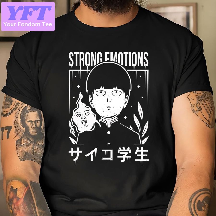 Reigen Mob Psycho Shigeo Kageyama Mp100 Strong Emotions New Design T Shirt
