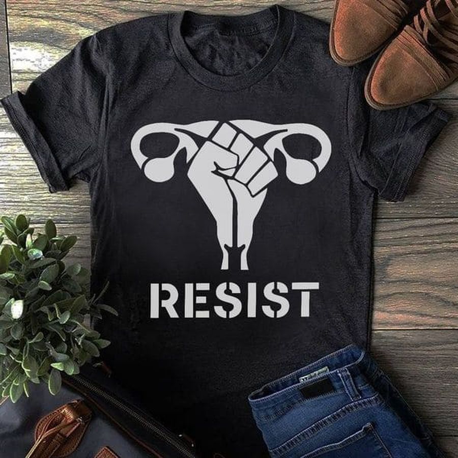 Resist uterus woman hand