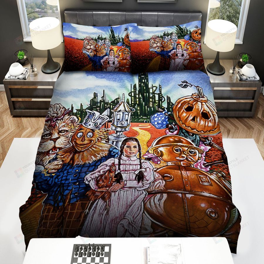 Return To Oz Character Art Bed Sheets Spread Comforter Duvet Cover Bedding Sets
