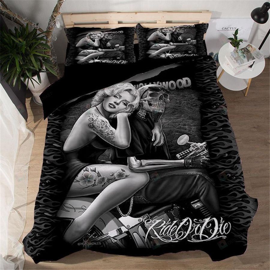 Ride Or Die In Hollywood Bedding Set (Duvet Cover & Pillow Cases)