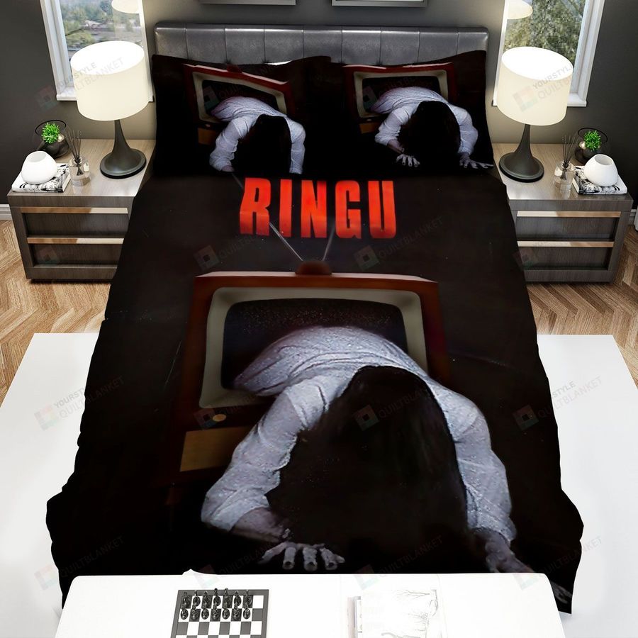 Ringu (1998) Ghost Bed Sheets Spread Comforter Duvet Cover Bedding Sets