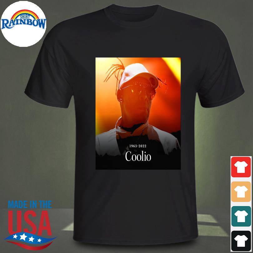 Rip rapper coolio 1963 2022 thank you for the memories essential shirt