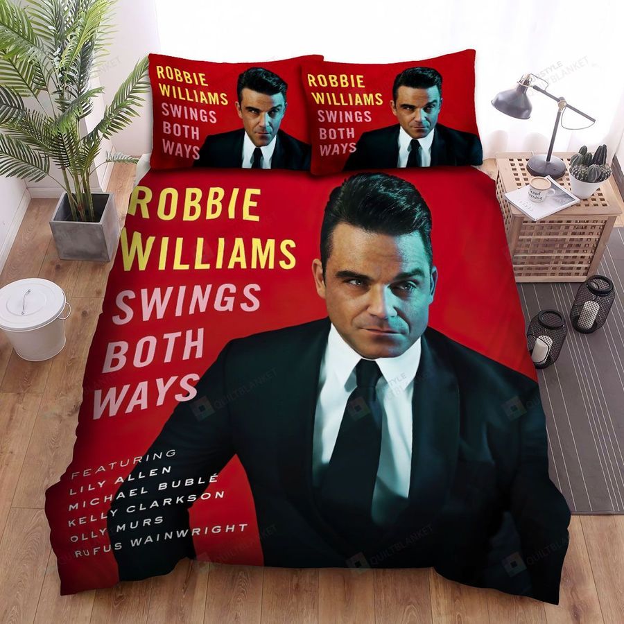 Robbie Williams Swings Both Ways Bed Sheets Spread Comforter Duvet Cover Bedding Sets