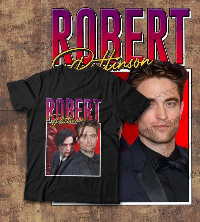 Robert Pattinson T Shirt Actor Merch