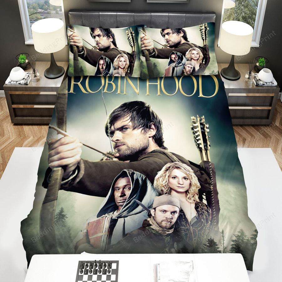 Robin Hood (2010) The Complete Series Movie Poster Bed Sheets Spread Comforter Duvet Cover Bedding Sets