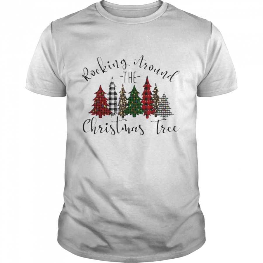 Rocking Around The Christmas Tree Buffalo Plaid Christmas Sweatshirt