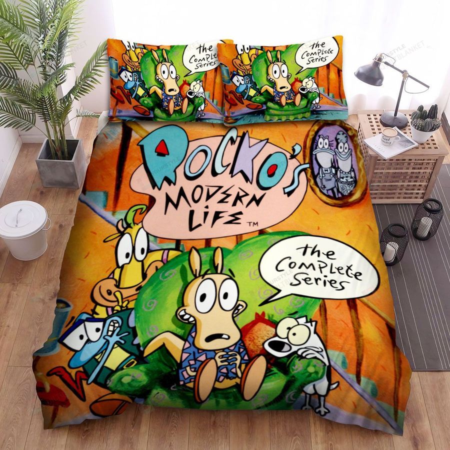 Rocko's Modern Life The Complete Series Bed Sheet Spread Duvet Cover Bedding Sets