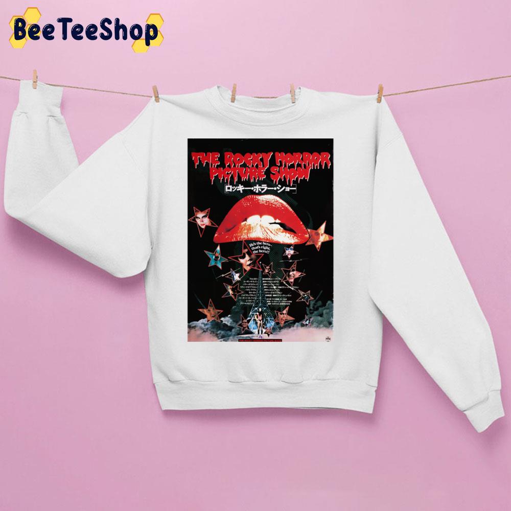 Rocky Horror Picture Show Japanese Release Premium Scoop Halloween Movie Trending Unisex Sweatshirt