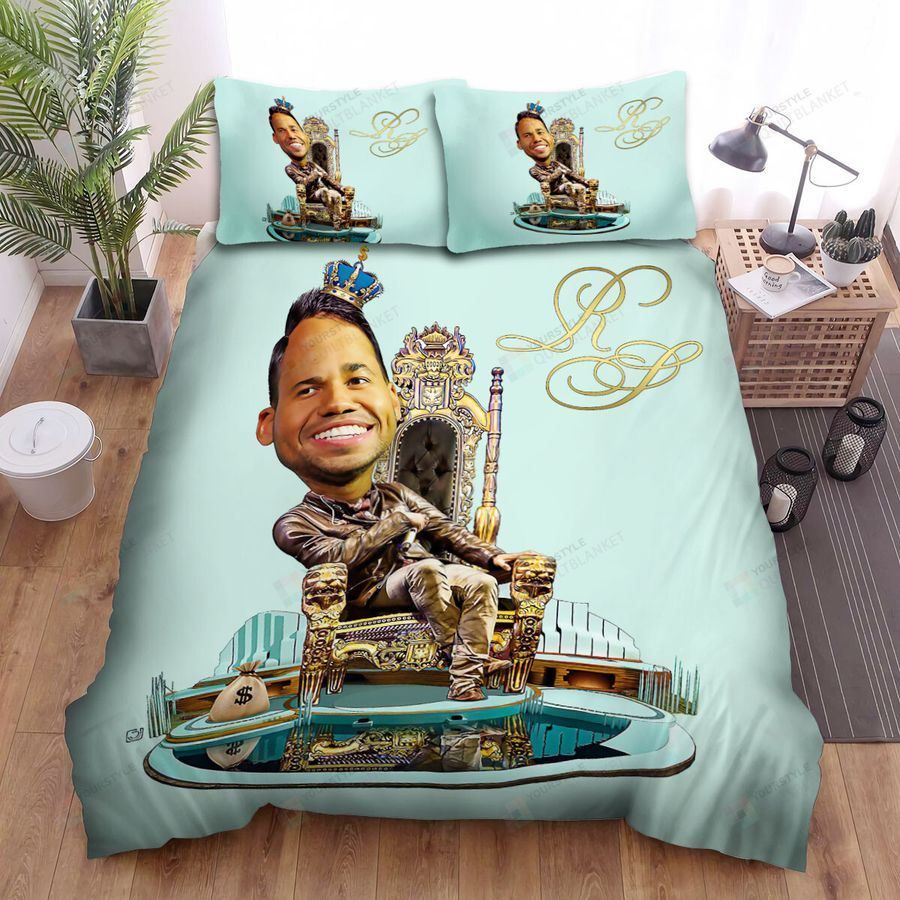 Romeo Santos Throne And Crown Bed Sheets Spread Comforter Duvet Cover Bedding Sets