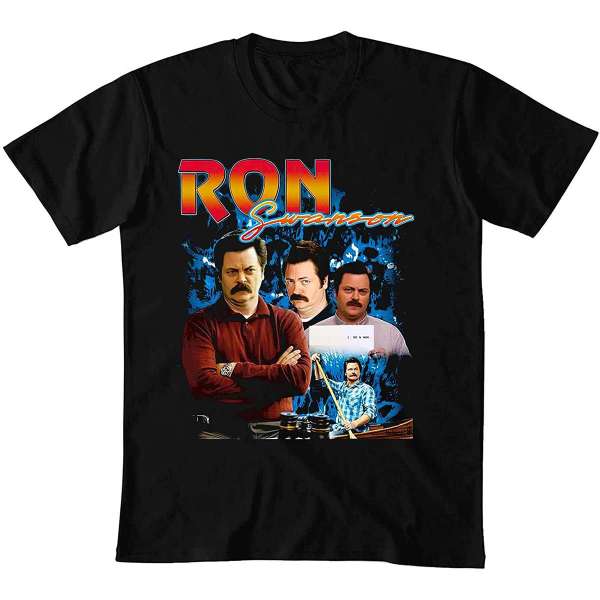 Ron Swanson Parks and Recreation Shirt Actor