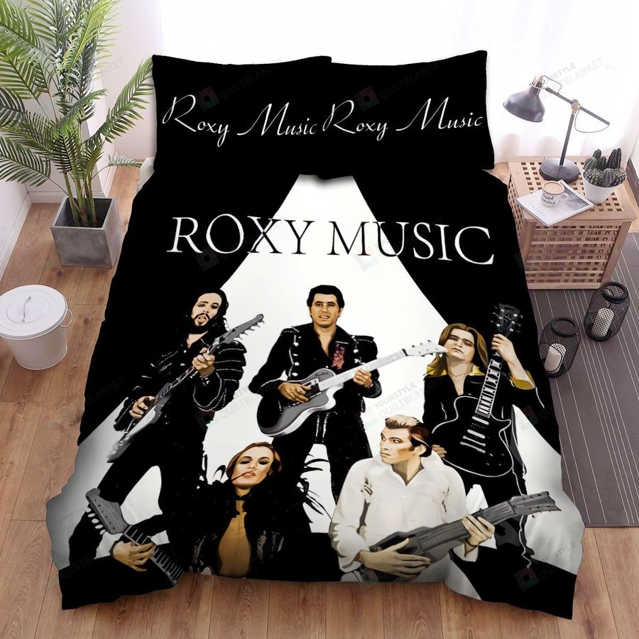 Roxy Music Art Picture Of The Band Bed Sheets Spread Comforter Duvet Cover Bedding Sets