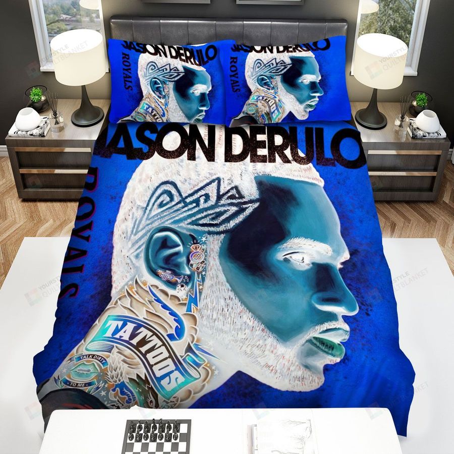 Royals Jason Derulo Bed Sheets Spread Comforter Duvet Cover Bedding Sets